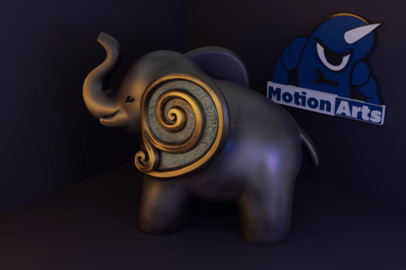Elephant Sculpture Statue 3D Printable Model – A Symbolic and Practical Addition to 3D Printing Projects