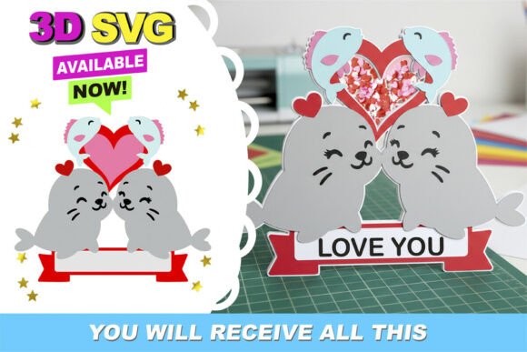 Evaluating the Seal Love Cake Topper 3D SVG for Your Next Project