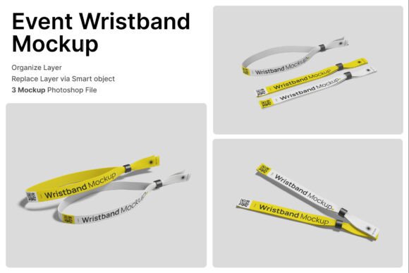 Event Wristband 3D Mockup: Bringing Branding to Life