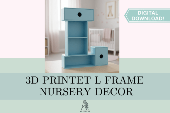 Letter L Organizer Shelf STL 3D Print: A Practical Guide for Creators and Makers