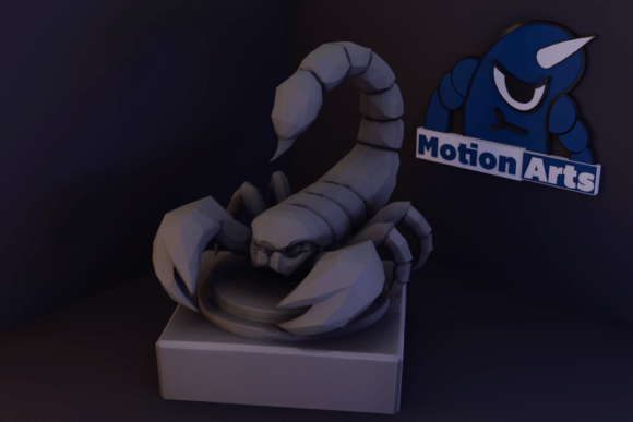 Low Poly Scorpion 3D Model for Easy 3D Printing: A Practical Guide for Beginners