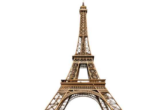 Png an Eiffel Tower Clipart 3D – High-Quality Design Resource for Creative Projects