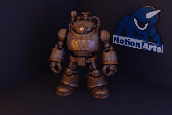 Vintage Robot 3D Printable Model for 3D Printing: A Retro-Inspired Addition to Your Creative Projects