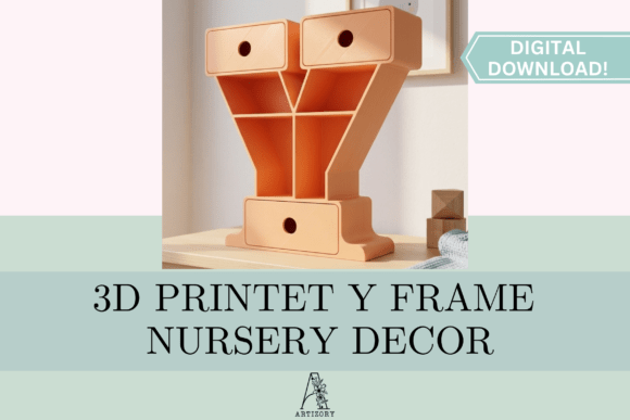 Y Shelf Organizer STL 3D Print: Merging Form and Function